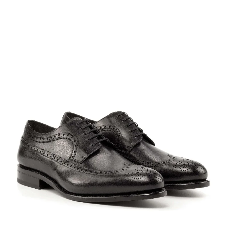 Longwing Blucher black box calf