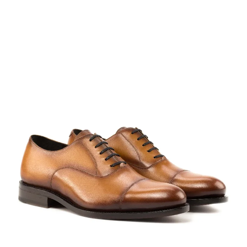 Oxford cognac box calf