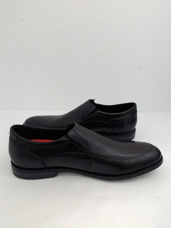 Rockport Men's Waterproof Slip on, Black, Leather, Size 12 M