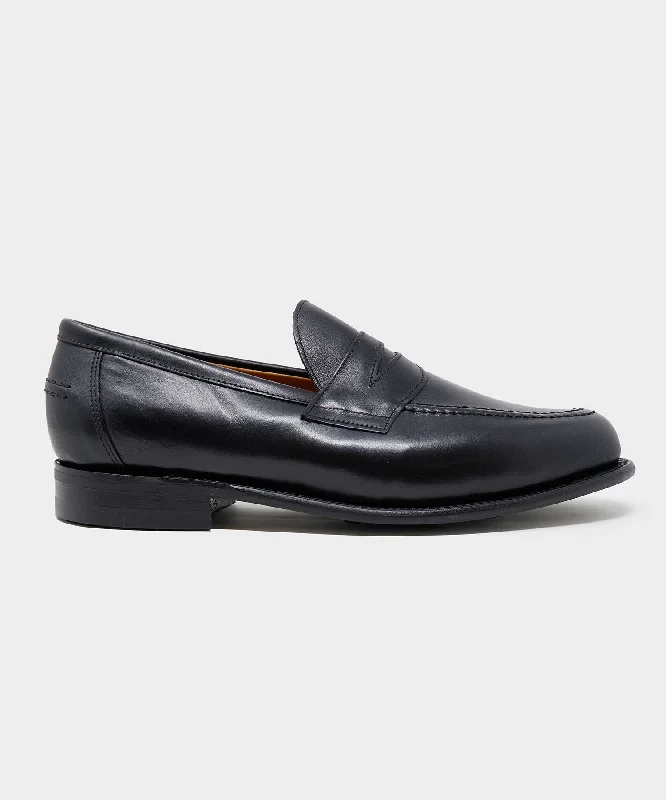 Todd Snyder x Sanders Clive Loafer in Black