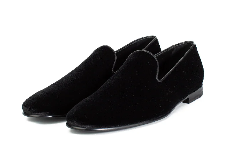 The Sinatra Evening Slipper - Nero