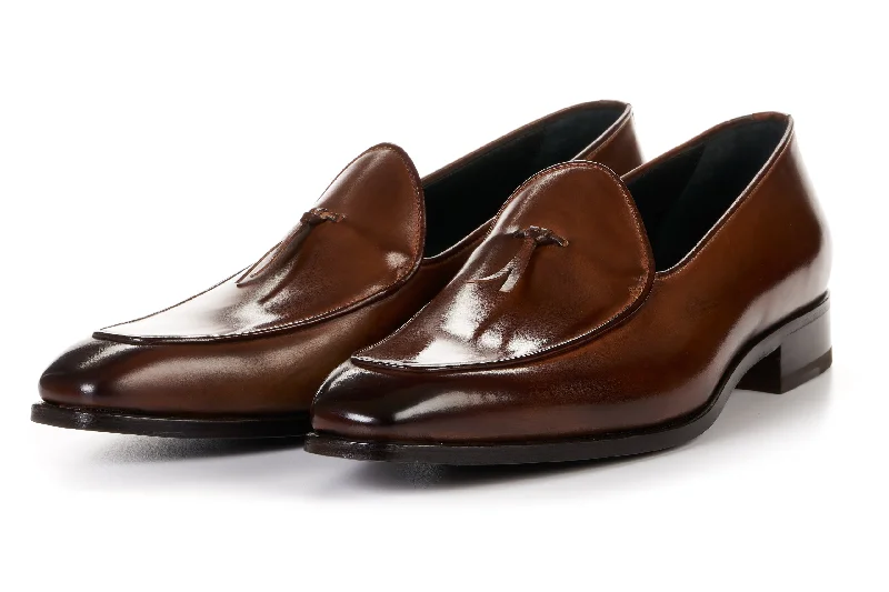 The Van Damme Belgian Loafer - Brown