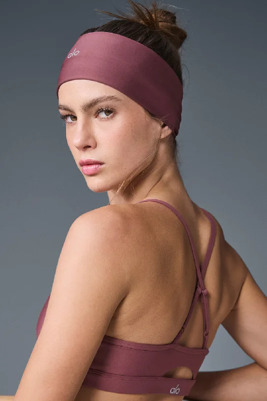 Airlift Headband - Burgundy Truffle