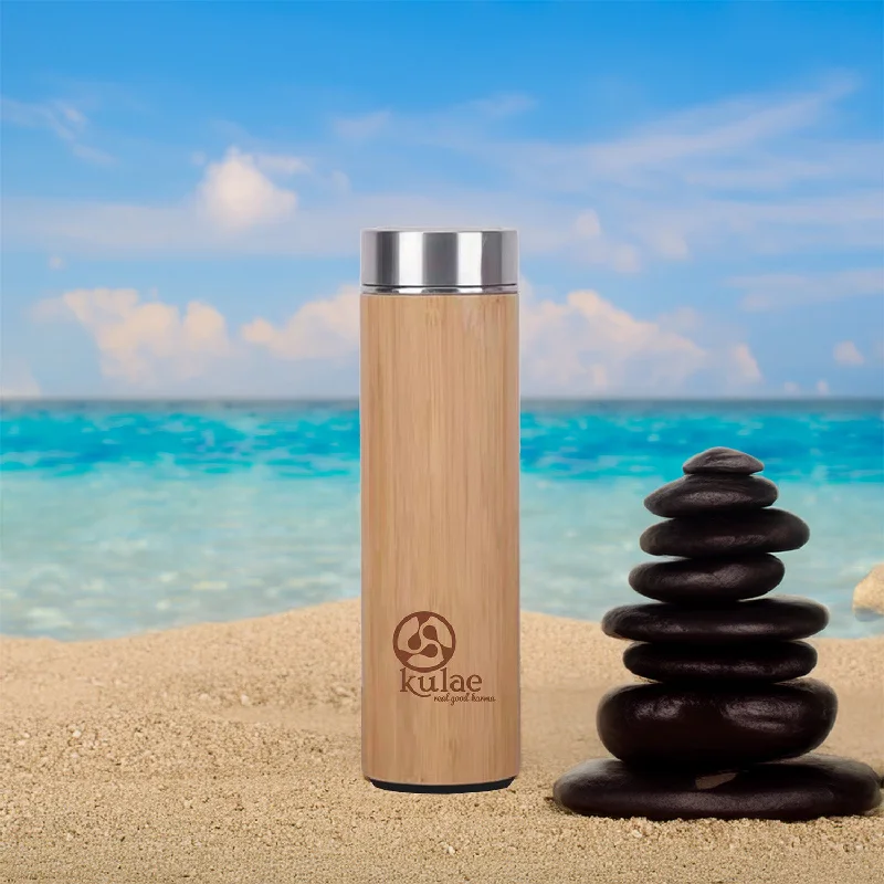 Kulae Bamboo Tumbler - Tea Infuser/Water Bottle