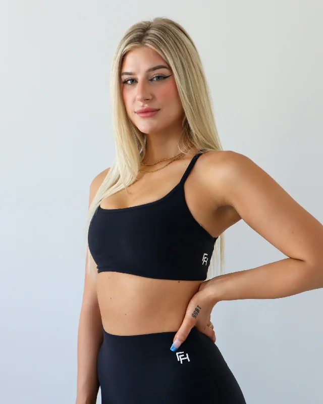 Core Sports Bra - Black