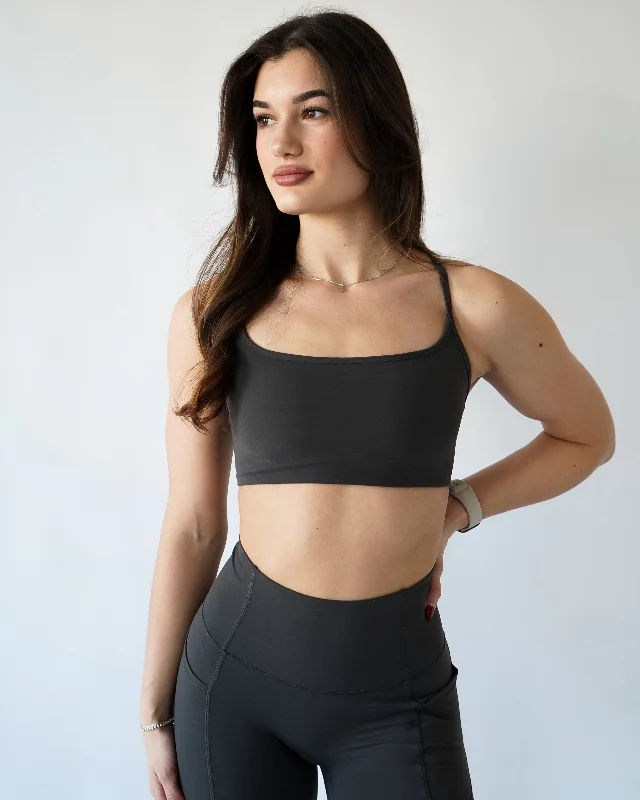 Core Sports Bra - Iron