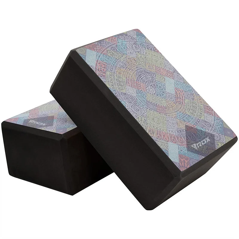 RDX D3 High Density EVA Foam Yoga Blocks Non-Slip Brick