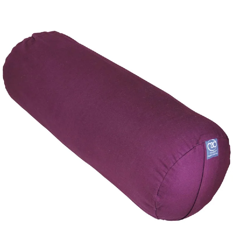 Fitness Mad Organic Yoga Bolster | Plum