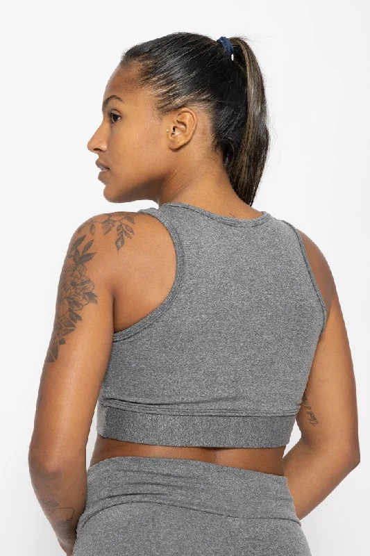 Gavea Top, Mixed Gray, Supplex