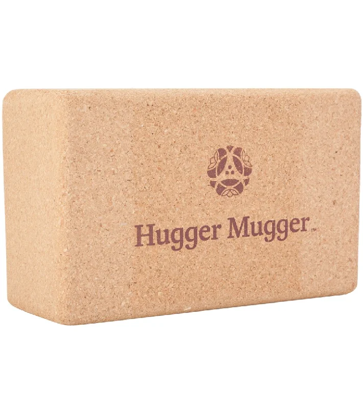 Hugger Mugger Cork Yoga Block 3.5 Inch