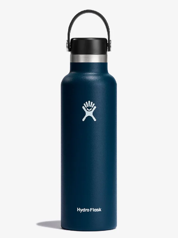 Hydro Flask 621ml (21oz) Standard Mouth with Flex Cap - Indigo