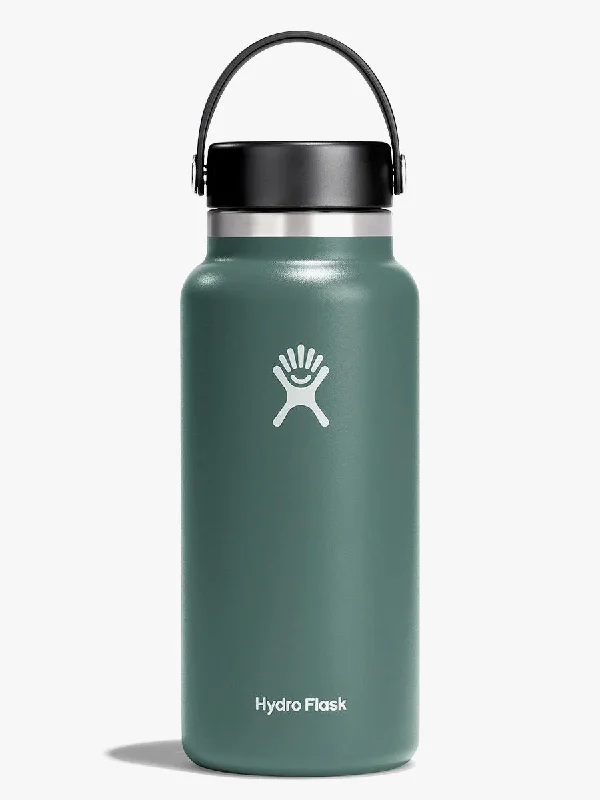 Hydro Flask 946ml (32oz) Wide Mouth with Flex Cap - Fir