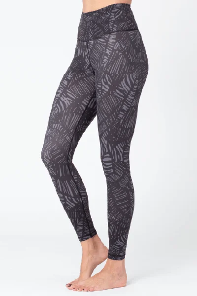 Mudra  Legging, Palm Print (Sol and Mane)