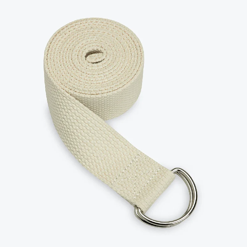 Natural Organic Cotton Yoga Strap (8 ft.)