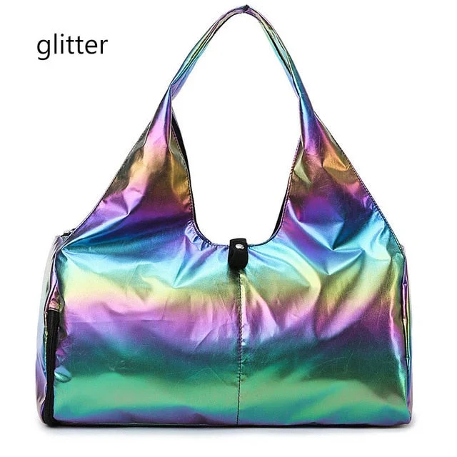 glitter rainbow