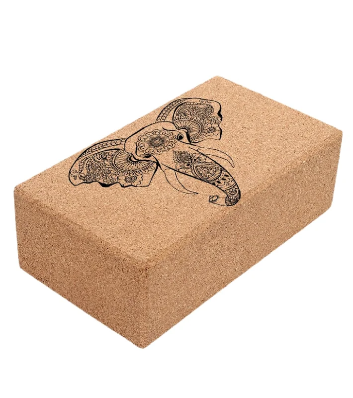 Shakti Warrior Align Cork Yoga Block