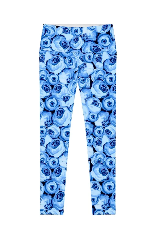 Whisper Lucy Floral Printed Performance Leggings - Women