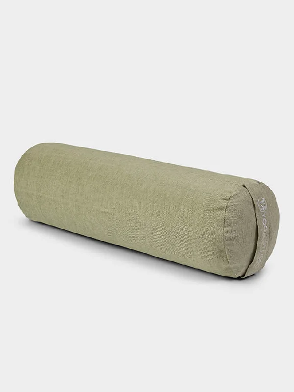 Yoga Studio Organic Buckwheat Two Toned Meditation Bolster Cushion