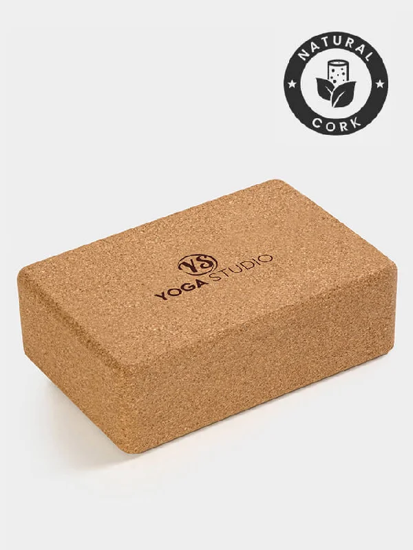 Yoga Studio The Comfortable Large Cork Yoga Block Brick