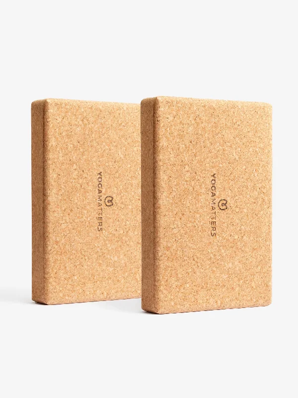 Yogamatters Cork Block Pair