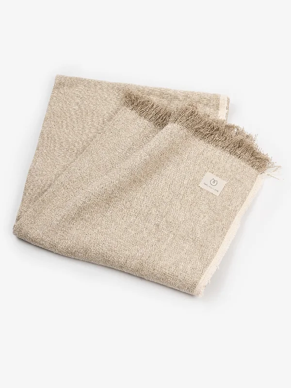 Yogamatters Hemp & Organic Cotton Yoga Blanket - Natural