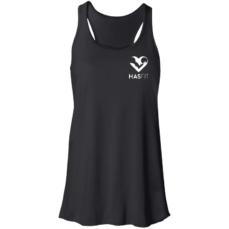 HASfit Flowy Tank - Premium Ladies' Flowy Racerback Tank