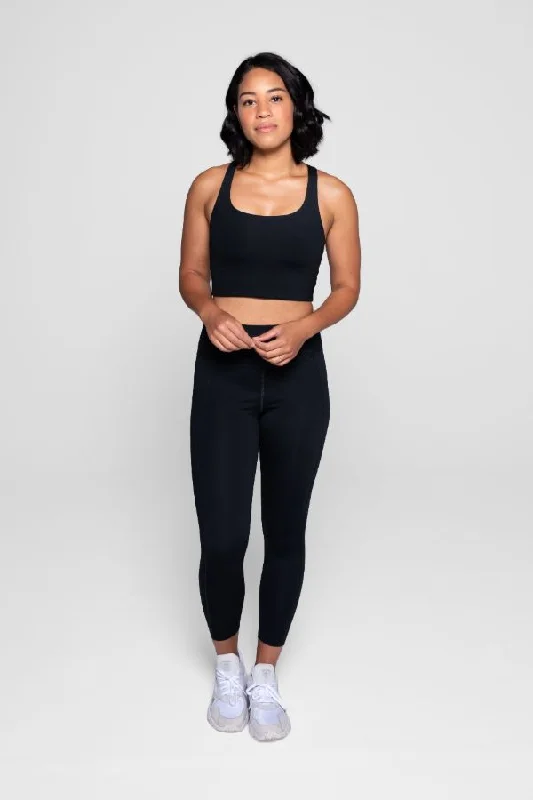 GIRLFRIEND COLLECTIVE // LITE HIGH-RISE LEGGING - BLACK