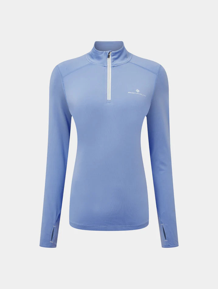 Life Practice 1/2 Zip Top | Lake Blue/Vanilla | Womens