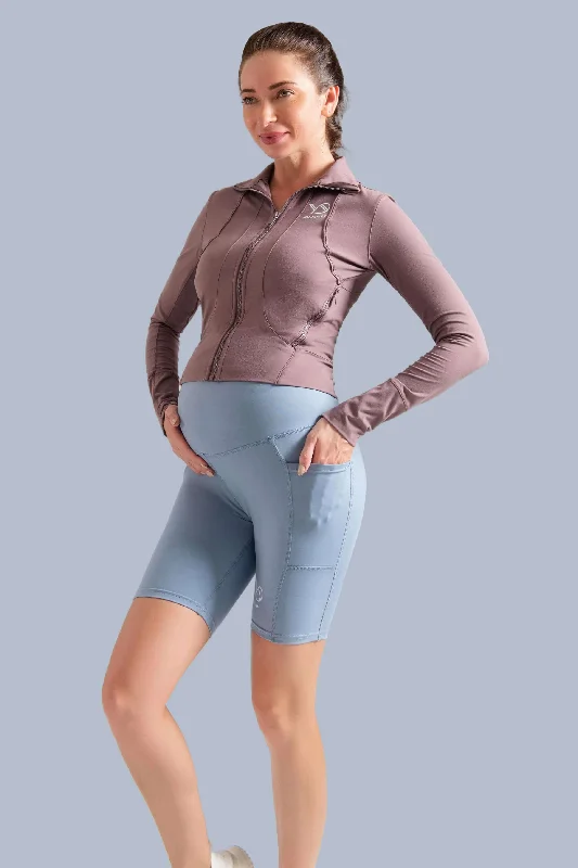 ULTRA SOFT MATERNITY POCKET SHORT