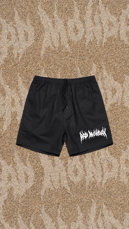 Metal Logo Beach Shorts