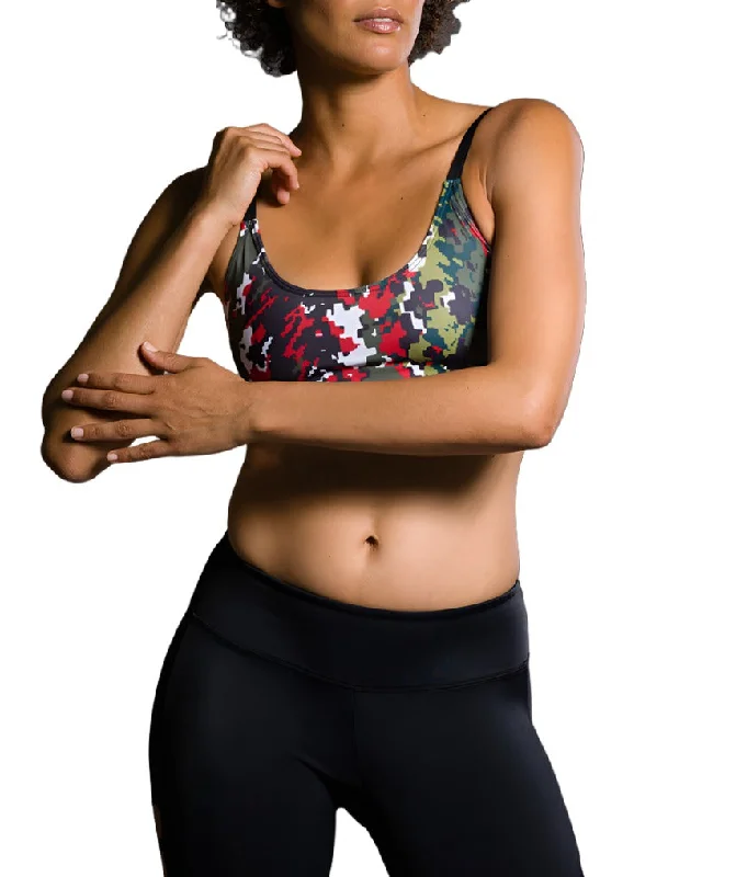 Onzie Hot Yoga Elastic Cage Bra Top 316