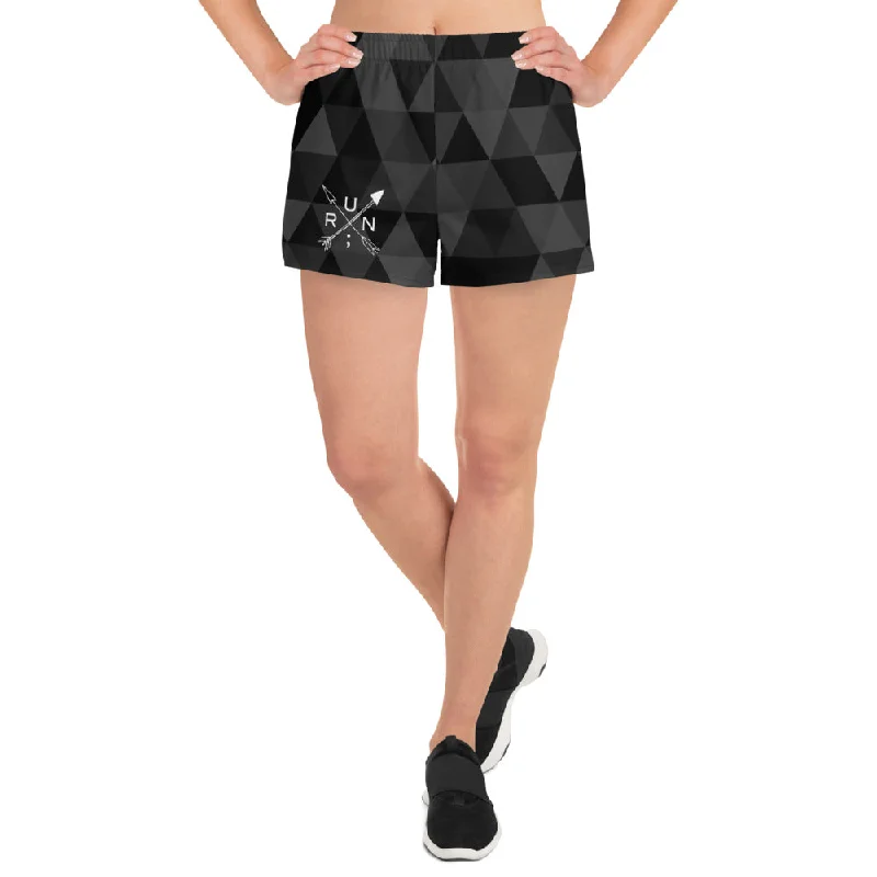 Run Arrows - Athletic Short Shorts