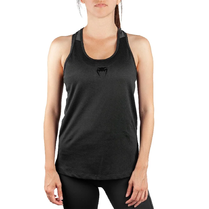 Venum Tecmo Tank Top - For Women - Black/Black