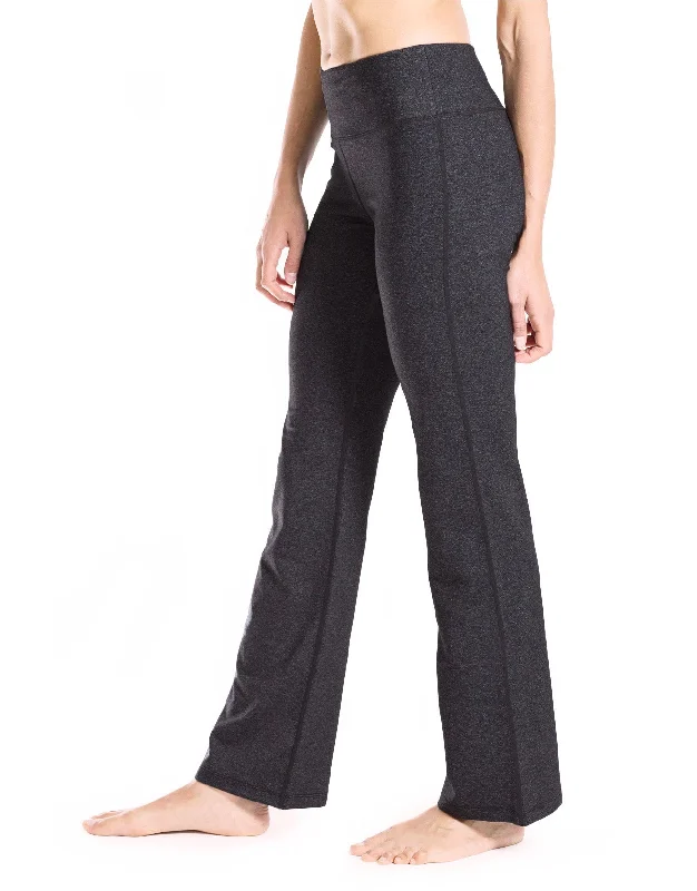 Essential Bootcut Yoga Pants (Charcoal)