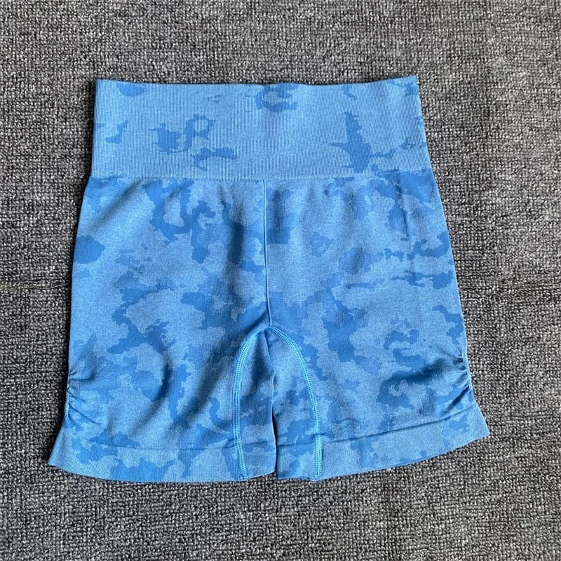 Blue shorts