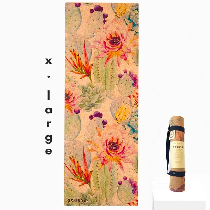 BIGGEST Botanicals Cork Yoga Mat | 6MM