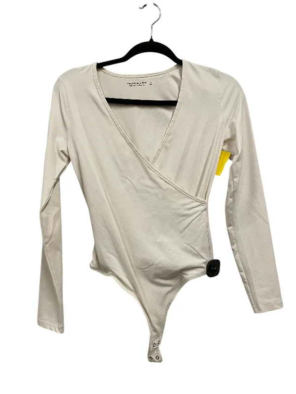 Bodysuit By Abercrombie And Fitch In White, Size: S