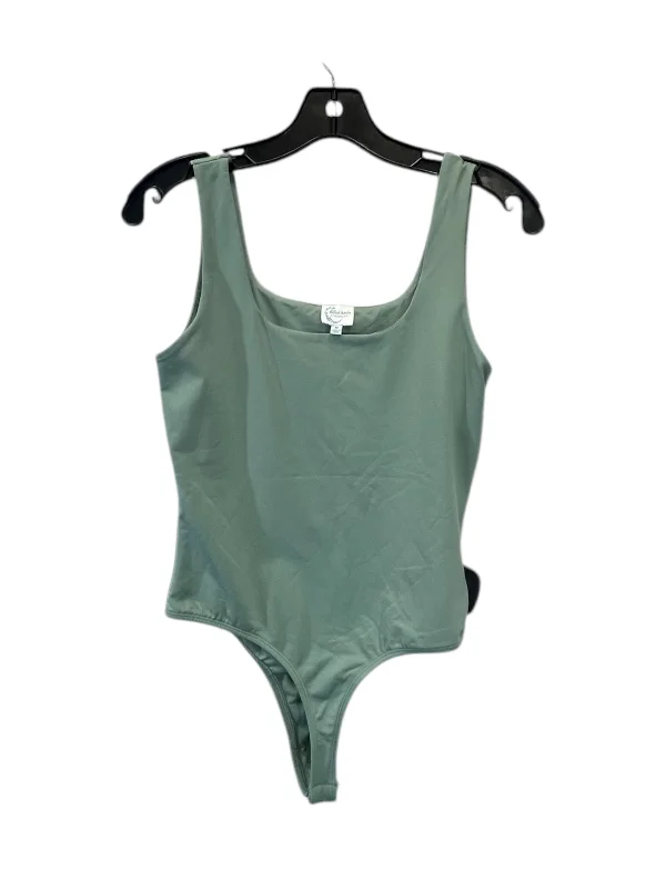 Bodysuit By Blue Rain In Green, Size: M