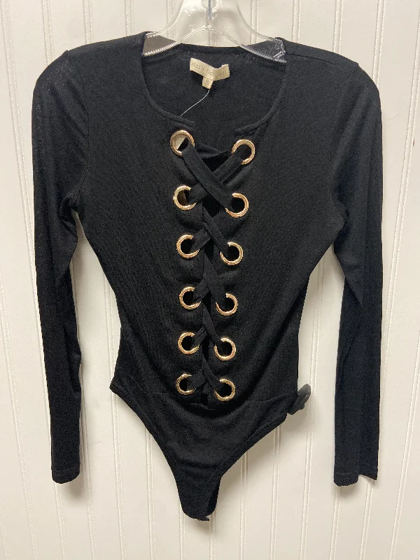 Bodysuit By Clothes Mentor In Black, Size: M