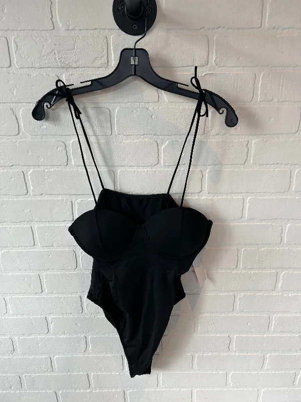 Bodysuit By Clothes Mentor In Black, Size: M