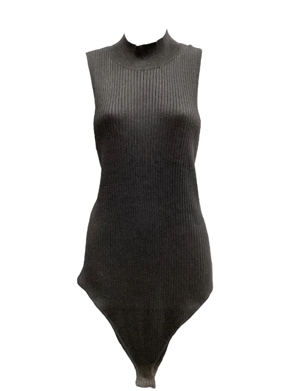 Bodysuit By Clothes Mentor In Black, Size: Xl