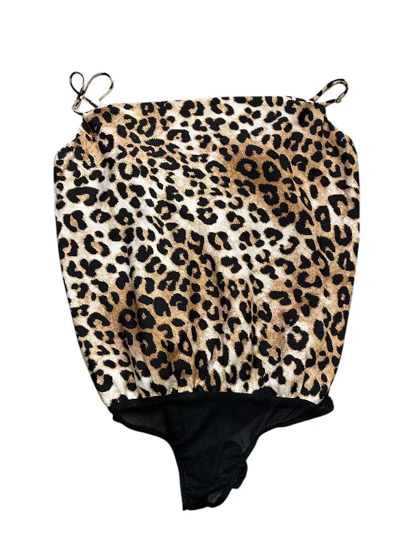 Bodysuit By Ee Some In Animal Print, Size: M