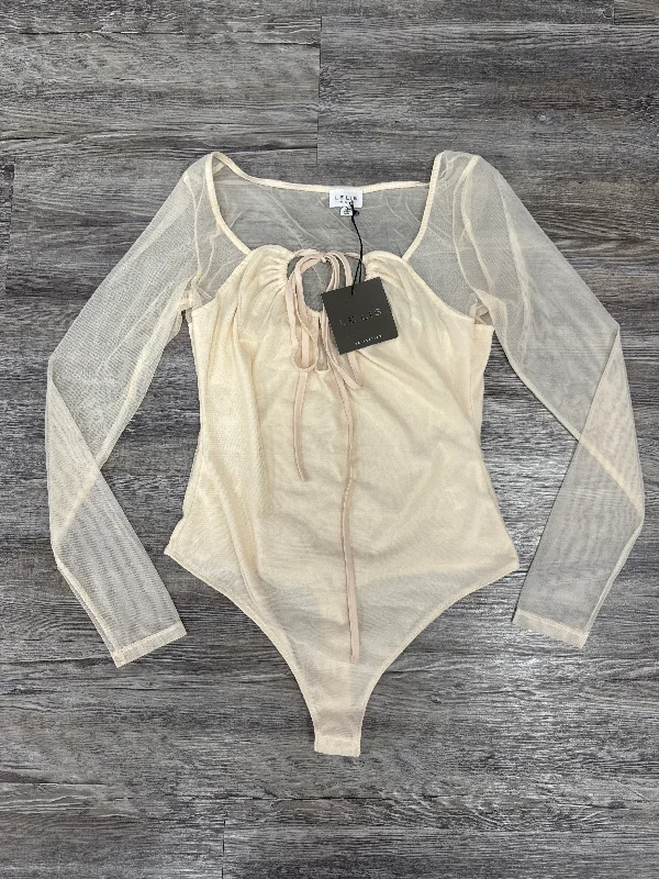 Bodysuit By Lelis In Cream, Size: M