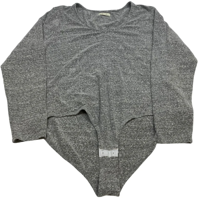 Bodysuit By Madewell In Grey, Size: 3x