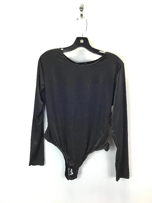 Bodysuit By Pretty Little Thing In Black, Size: 14