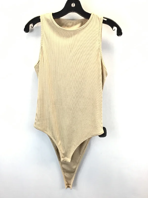 Bodysuit By Shein In Tan, Size: M