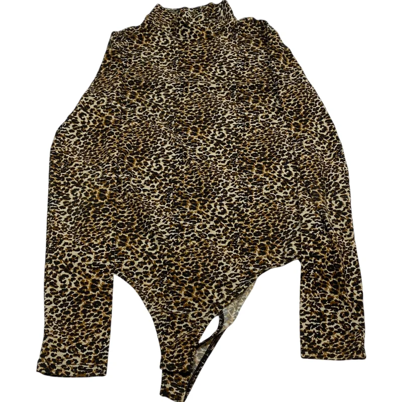 Bodysuit By Wild Fable In Animal Print, Size: M