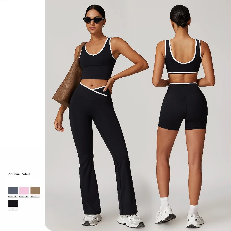 Cross high-waisted sports suit for women 8843