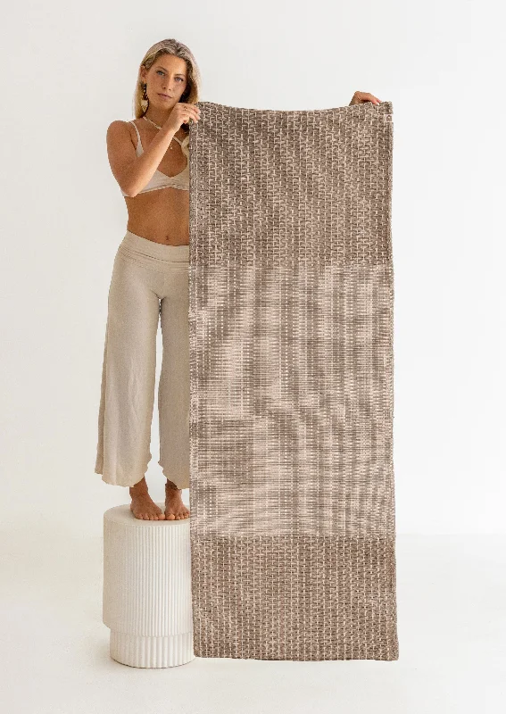 Diamond Yoga Mat - Clay 7mm - Organic Cotton