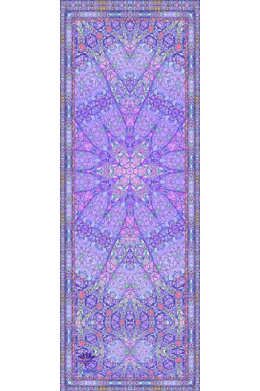 Eco Luxe Starburst Lilac Yoga Mat 3.5mm